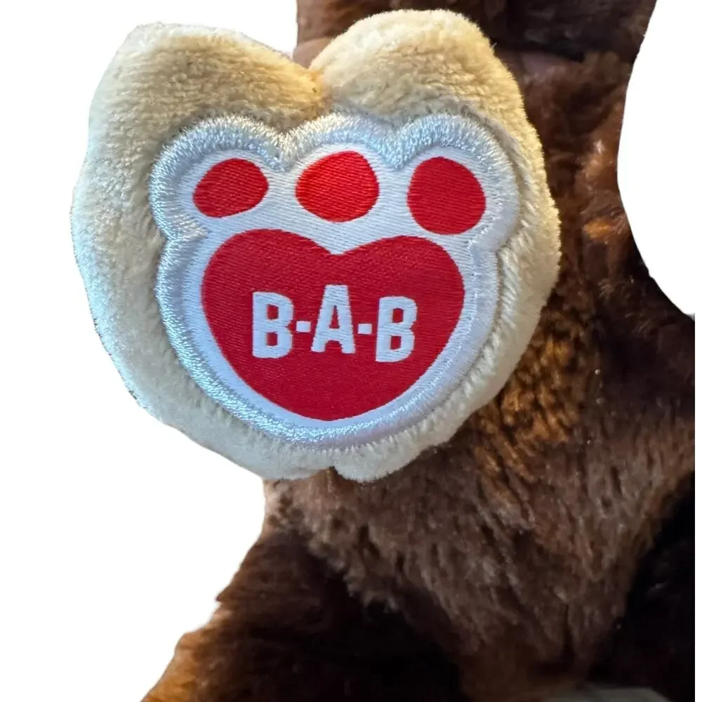 Build-A-Bear 2025 Way of Lights Moose Plush BAB Brown Stuffed Animal